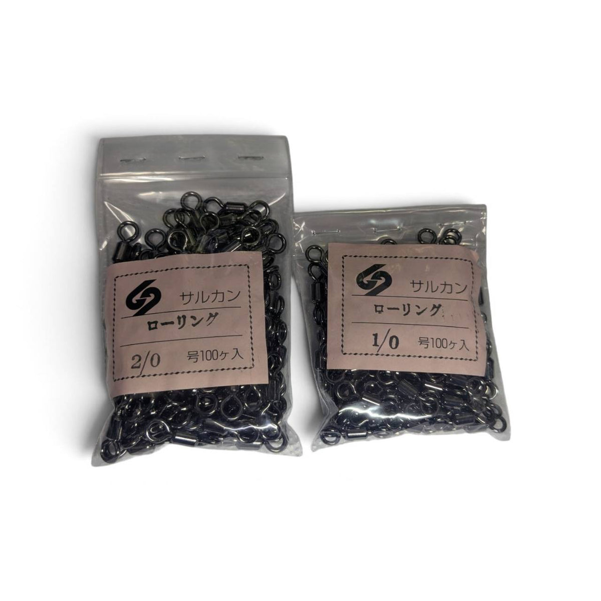 イシダイ用 サルカン（ローリング 1/0・2/0 各100個入）